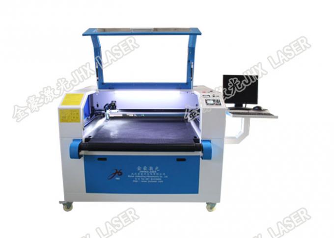 Automatic Embroidery Laser Cutting Machine For Garment Labels Jhx - 10080s 2