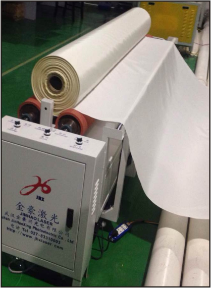 High Precision CO2 Laser Cutting Machine For Parachute Paraglider Sailing Clothon 5