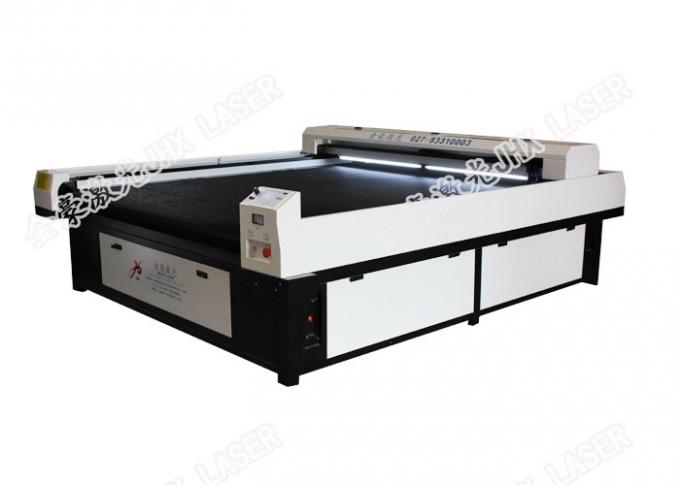 Polyester Nonwoven Fabric Laser Cutting Equipment , 150w Automatic Fabric Cutter 8