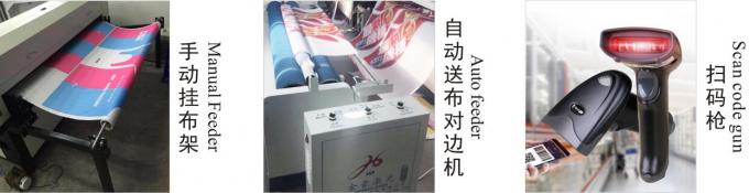 Large size Banner Flag Laser Automatic Fabric Cutter With CCD Camera 1