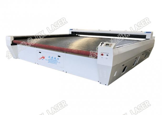 Large size Banner Flag Laser Automatic Fabric Cutter With CCD Camera 2