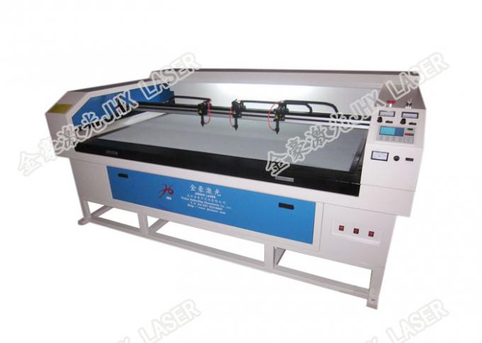 High Cutting Speedlaser Cloth Cutting Machine , 150w Automatic Fabric Cutter 1