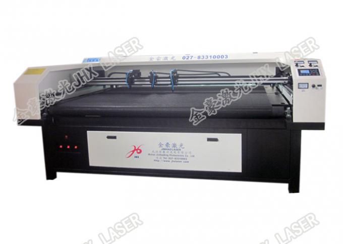 High Effiency Cnc Fabric Cutting Machine Three Heads For Car Upholstery 5