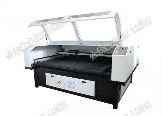 Teddy Bear Fabric Cutting Machine With Laser Jhx-180100s Stable Operating 5