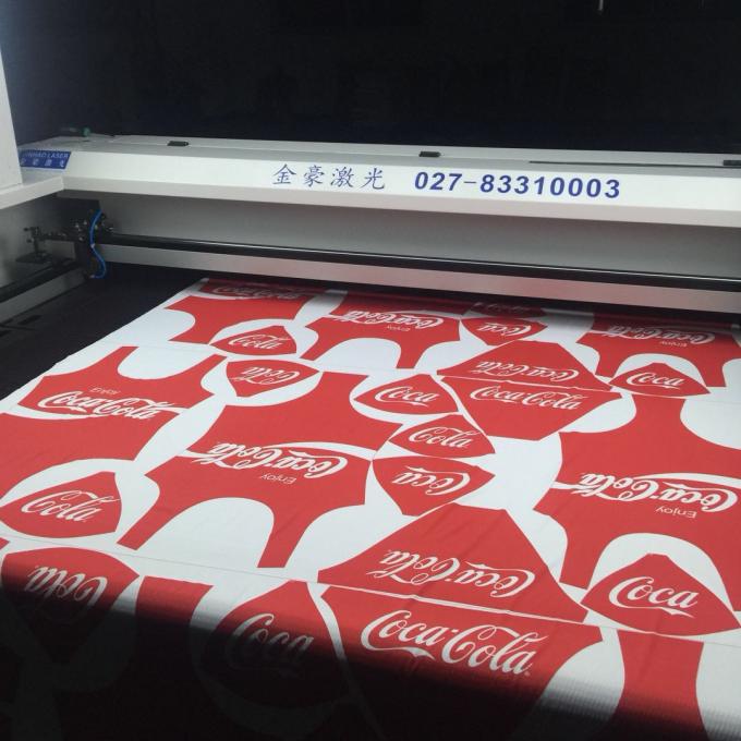 Sublimation Masks Cutting, Sublimation Fabric Industrial Laser Cutter , Co2 Laser Engraving Machine 100w 1
