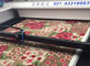 China Industrial Laser Carpet Cutter , Laser Cutting And Engraving Machine exporter