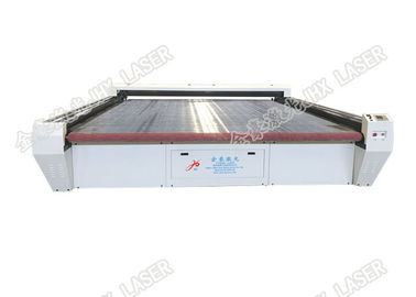 buy Large size Banner Flag Laser Automatic Fabric Cutter With CCD Camera online manufacturer