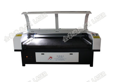 China Genuine Leather Label Logo Ccd Camera Laser Cutting Machine 1600 × 1000mm Working Area distributor