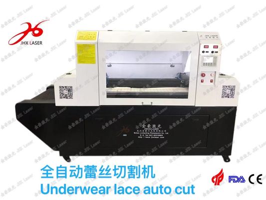 China Nylon Elastic Knitted Lace Laser Cutting Machine factory